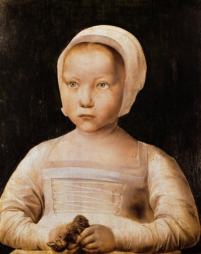 Young Girl with a Dead Bird, c.1500-25 by Flemish School